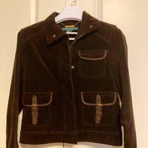 Ralph Lauren corduroy jacket.